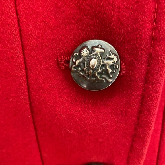 GUESS Military style Wool coat- size small - Picture 8 of 9